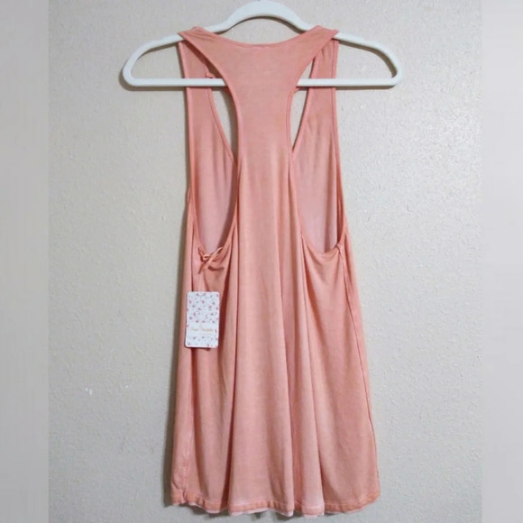 Free People Amelia Tank Top In Peach Size XS - Picture 3 of 4